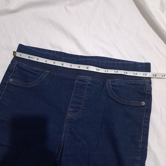 George | Dark blue jegging women's stretch jean no zipper - Picture 6 of 9